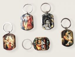 Spiritual Key chain wooden